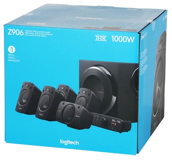 Картинка Акустическая система LOGITECH Z906 (L980-000468)