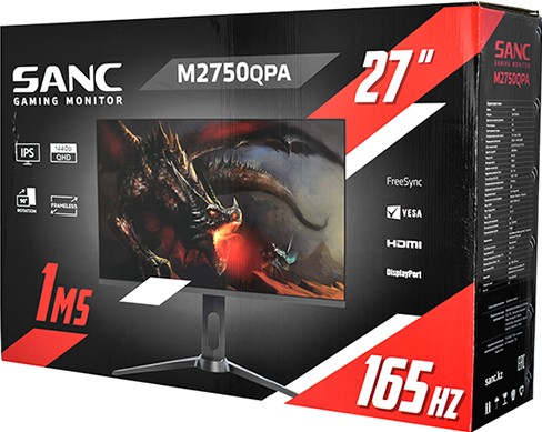 Фотография Монитор SANC M2750QPA Gaming