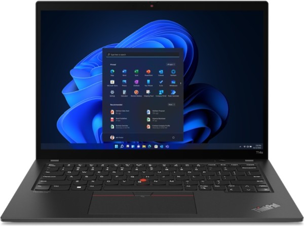 Ноутбук LENOVO Thinkpad T14s 14'wuxga/i5-1240p/16Gb/512Gb/DOS (21BR00DVRT)