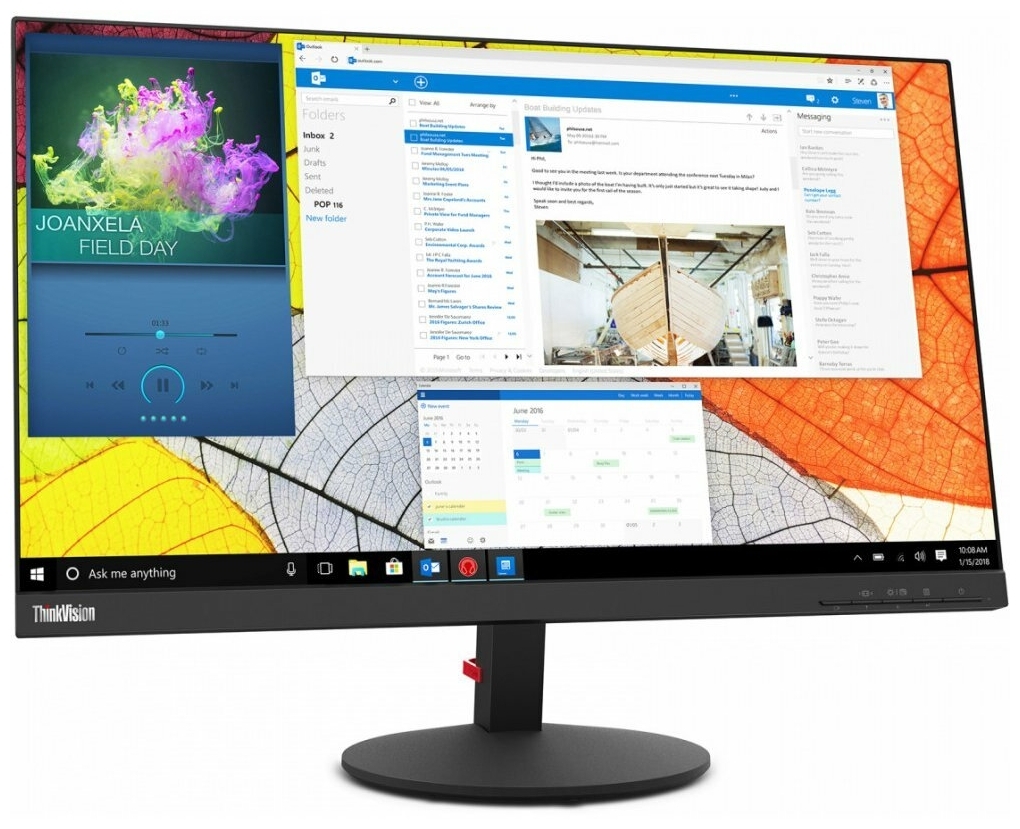 Фото Монитор LENOVO ThinkVision S24q-10