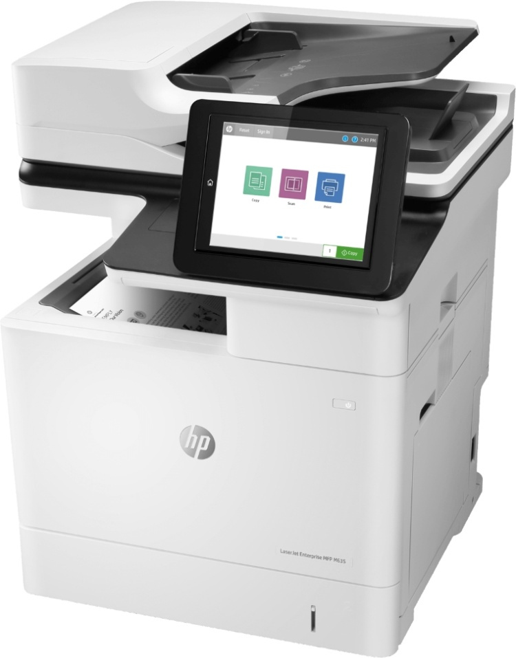 Фото МФУ HP LaserJet Ent MFP M635h