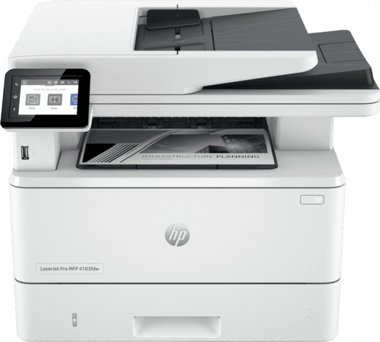 МФУ HP LaserJet Pro MFP M4103fdw (2Z629A)