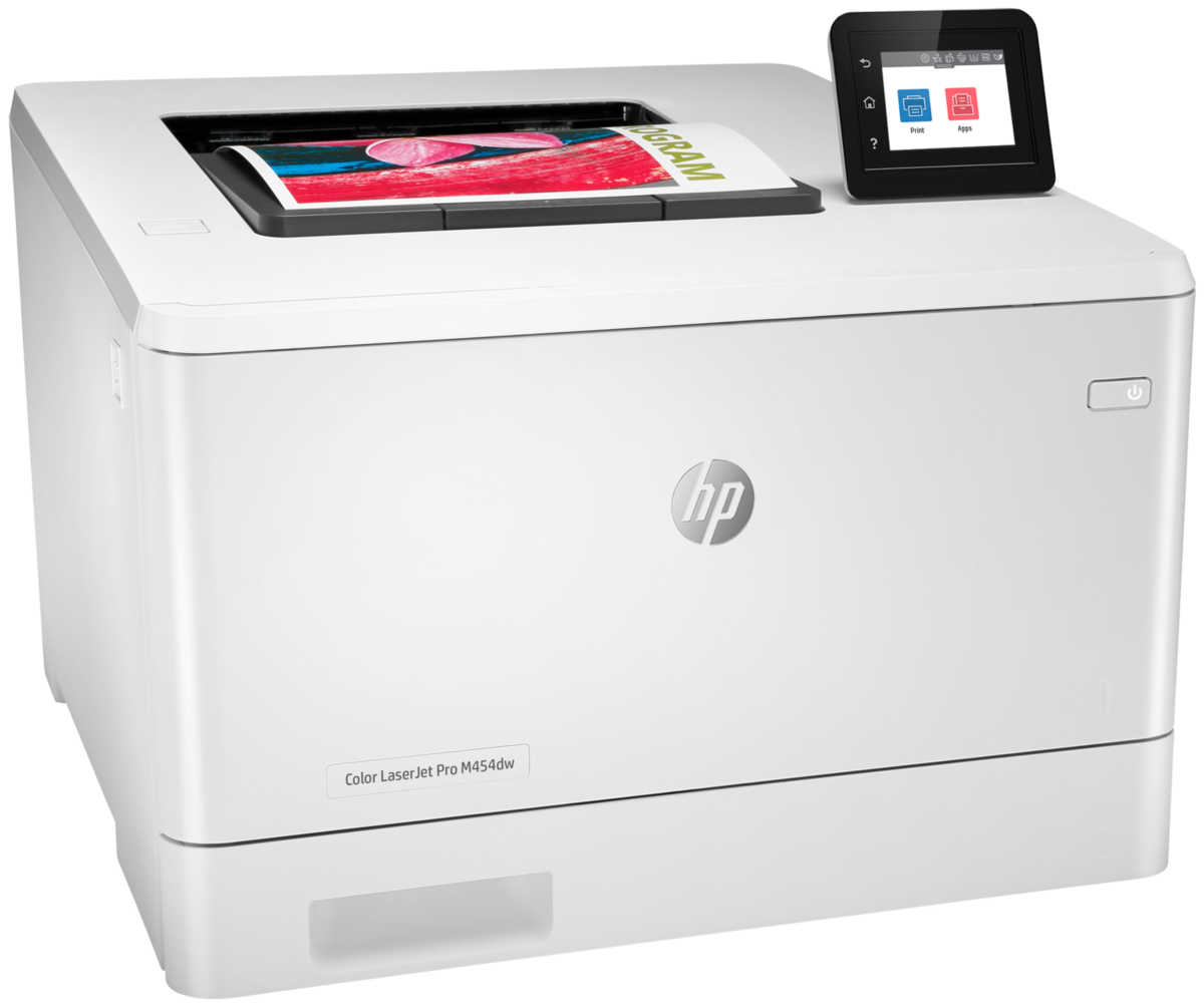 Картинка Принтер HP Color LaserJet Pro M454dw (W1Y45A)