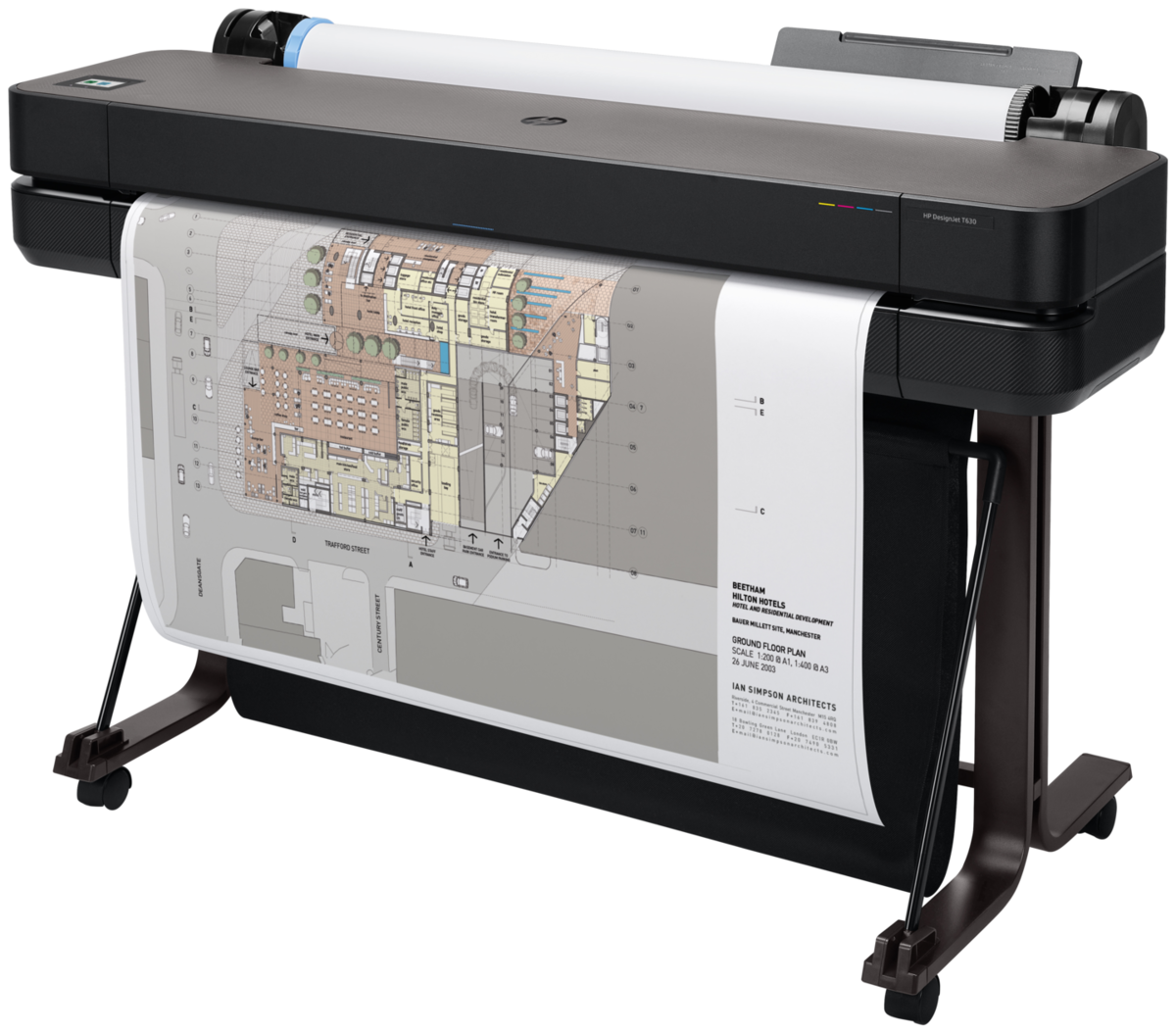 Картинка Принтер HP DesignJet T650 (5HB10A)