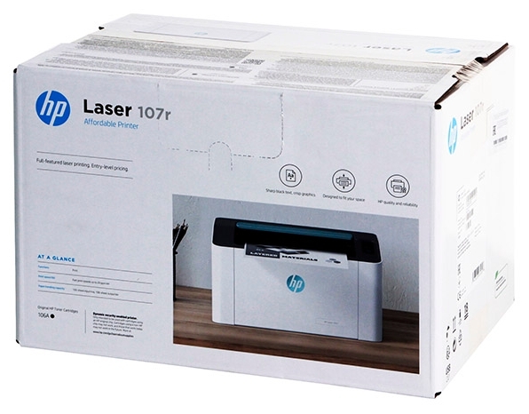 Принтер HP Laser 107r (5UE14A) Казахстан