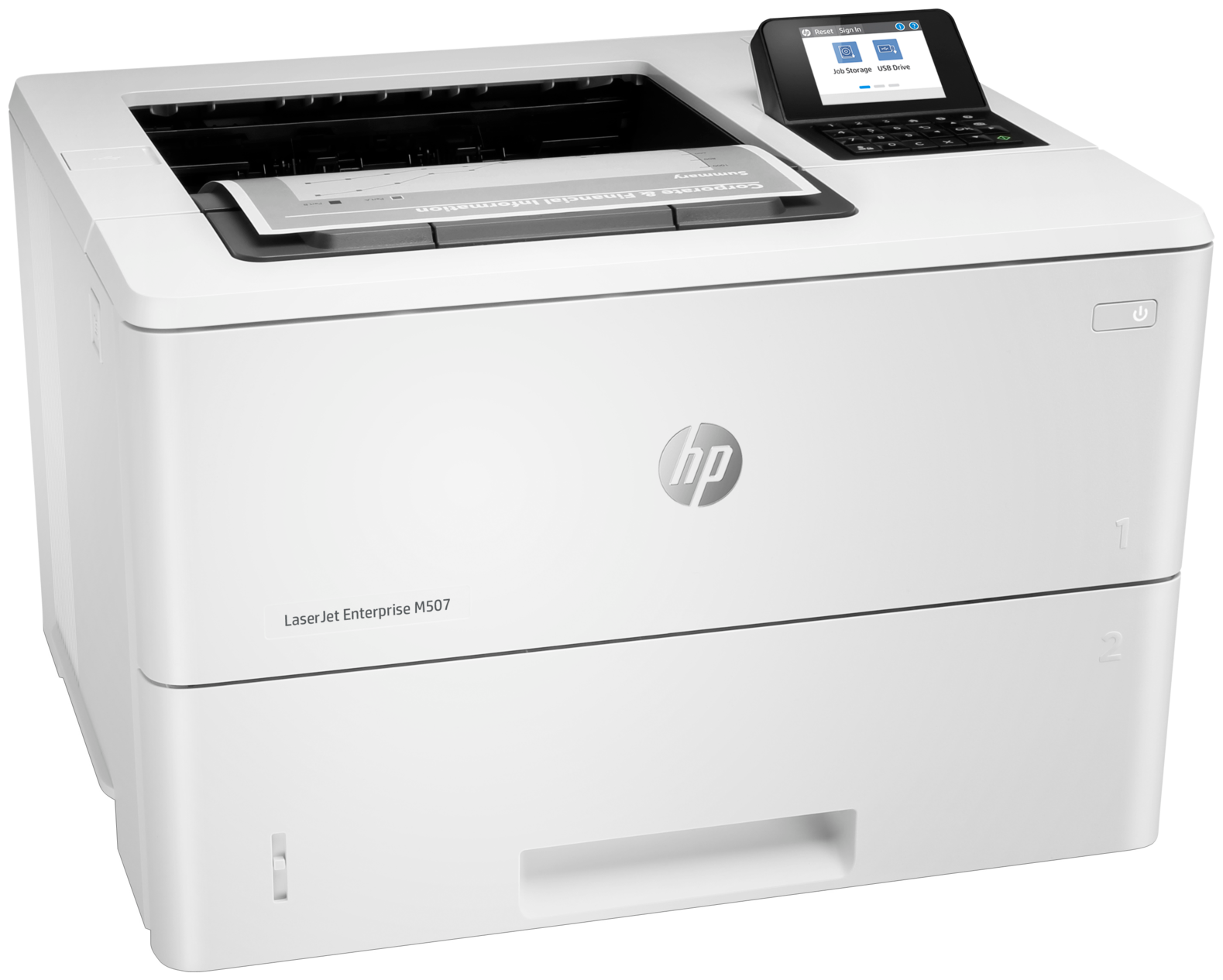 Картинка Принтер HP LaserJet Enterprise M507dn