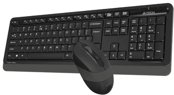 Клавиатура A4tech Fstyler FG1010S Gray USB + мышь