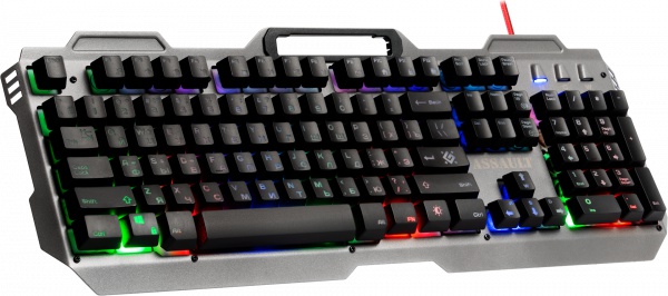 Клавиатура DEFENDER Assault GK-350L RGB Silver заказать