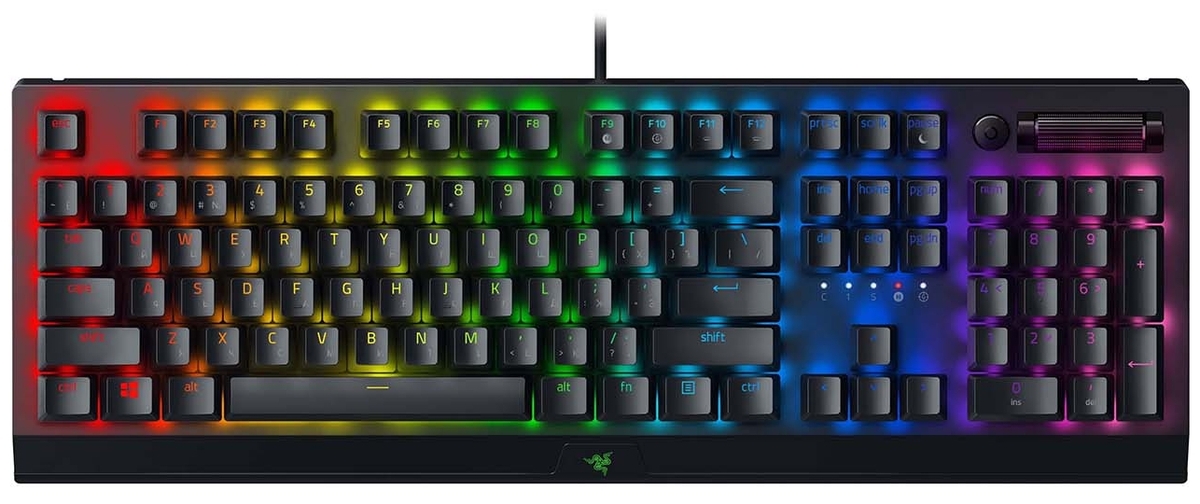 Фото Клавиатура RAZER BlackWidow V3 (Yellow Switch) (RZ03-03542100-R3R1)