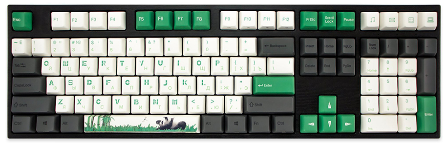 Клавиатура VARMILO VEA108 Panda R2 Cherry Mx Brown (A26A029D3A3A17A026)