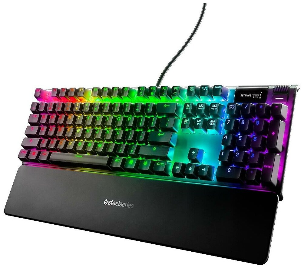 Клавиатура STEELSERIES Apex 7 TKL Ghost US (64656)