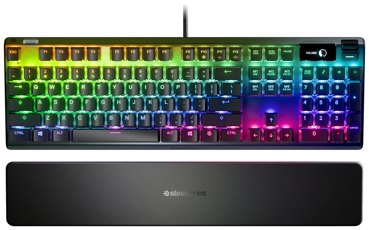 Картинка Клавиатура STEELSERIES Apex 7 TKL Ghost US (64656)