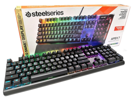 Клавиатура STEELSERIES Apex 7 TKL Ghost US (64656) Казахстан