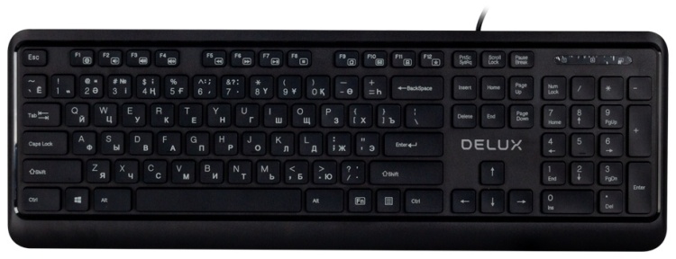 Фото Клавиатура DELUX DLK-290UB