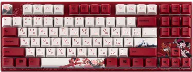 Клавиатура VARMILO VEM87 Koi EC V2 Sakura (A33A039A9A3A17A034)