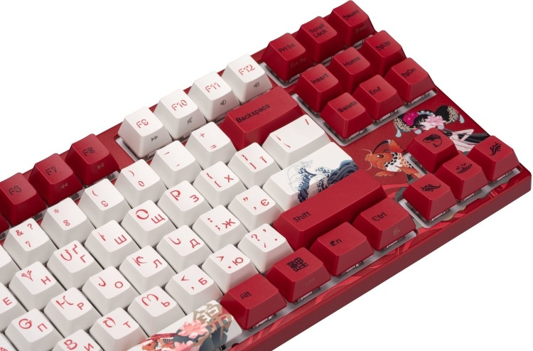 Купить Клавиатура VARMILO VEM87 Koi EC V2 Sakura (A33A039A9A3A17A034)