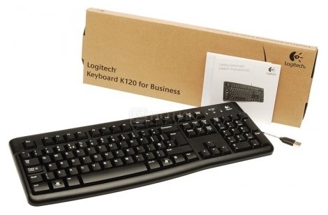 картинка Клавиатура LOGITECH K120 (for Business) (920-002522) от магазина 1.kz