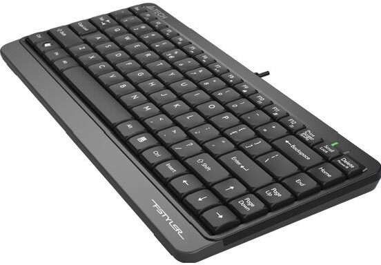 Картинка Клавиатура A4tech FK-11-BLACK/GREY