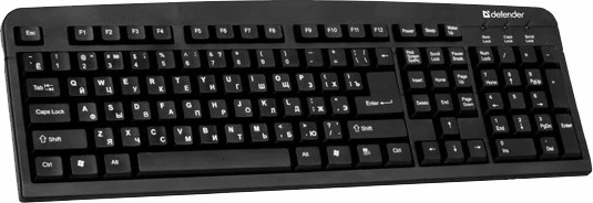 Купить Клавиатура DEFENDER Element HB-520 RU USB Black