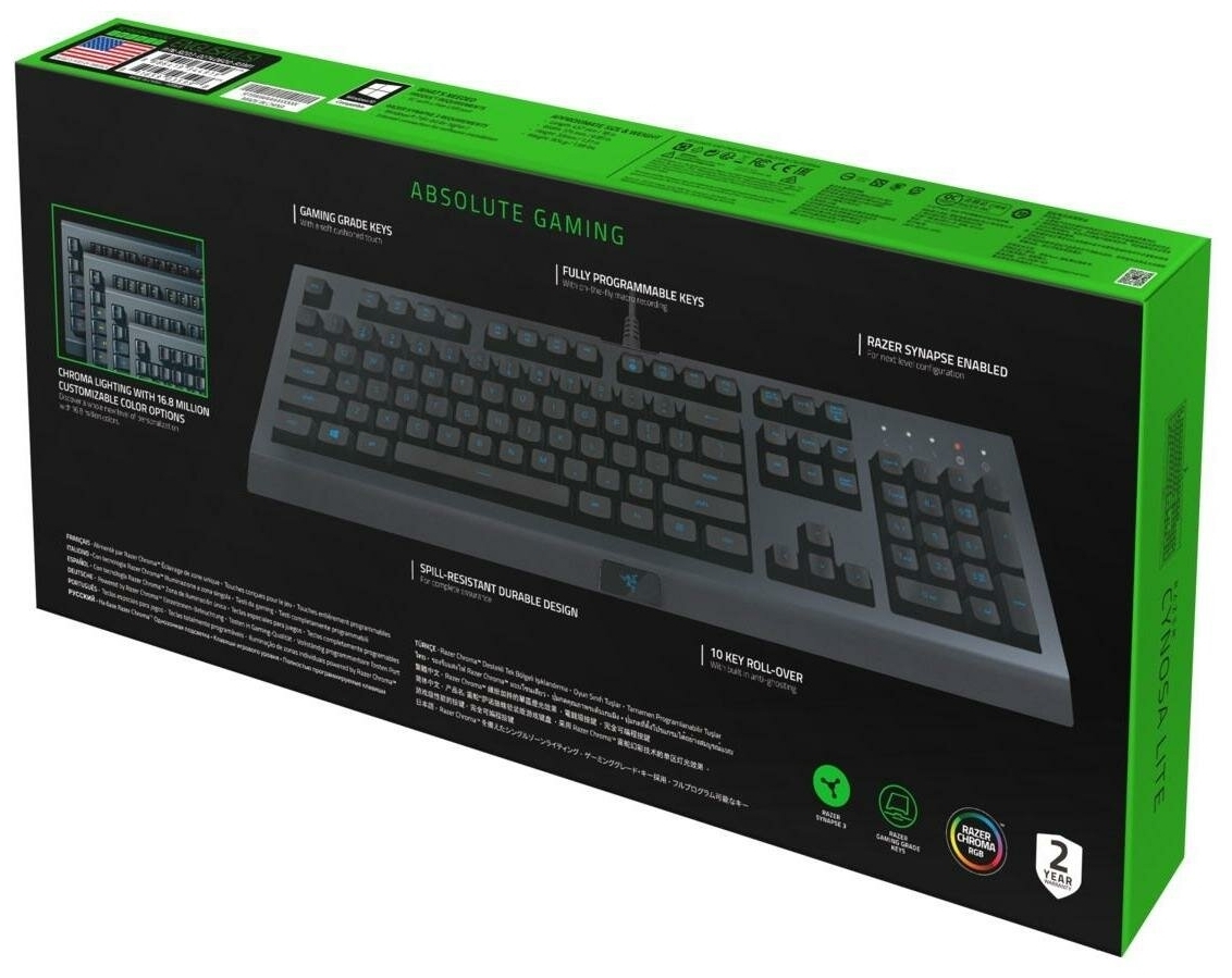 Картинка Клавиатура RAZER Cynosa Lite (RZ03-02741500-R3R1)