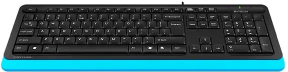 Картинка Клавиатура A4tech FK-10-BLUE Fstyler USB