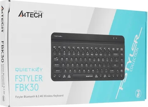 Цена Клавиатура A4tech FBK30 Black