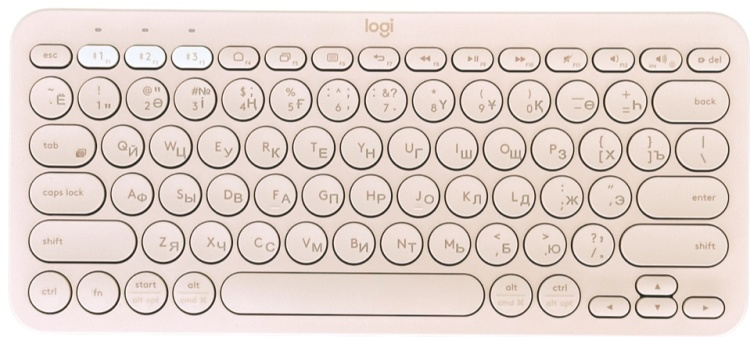 Клавиатура LOGITECH K380 ROSE (920-010569)