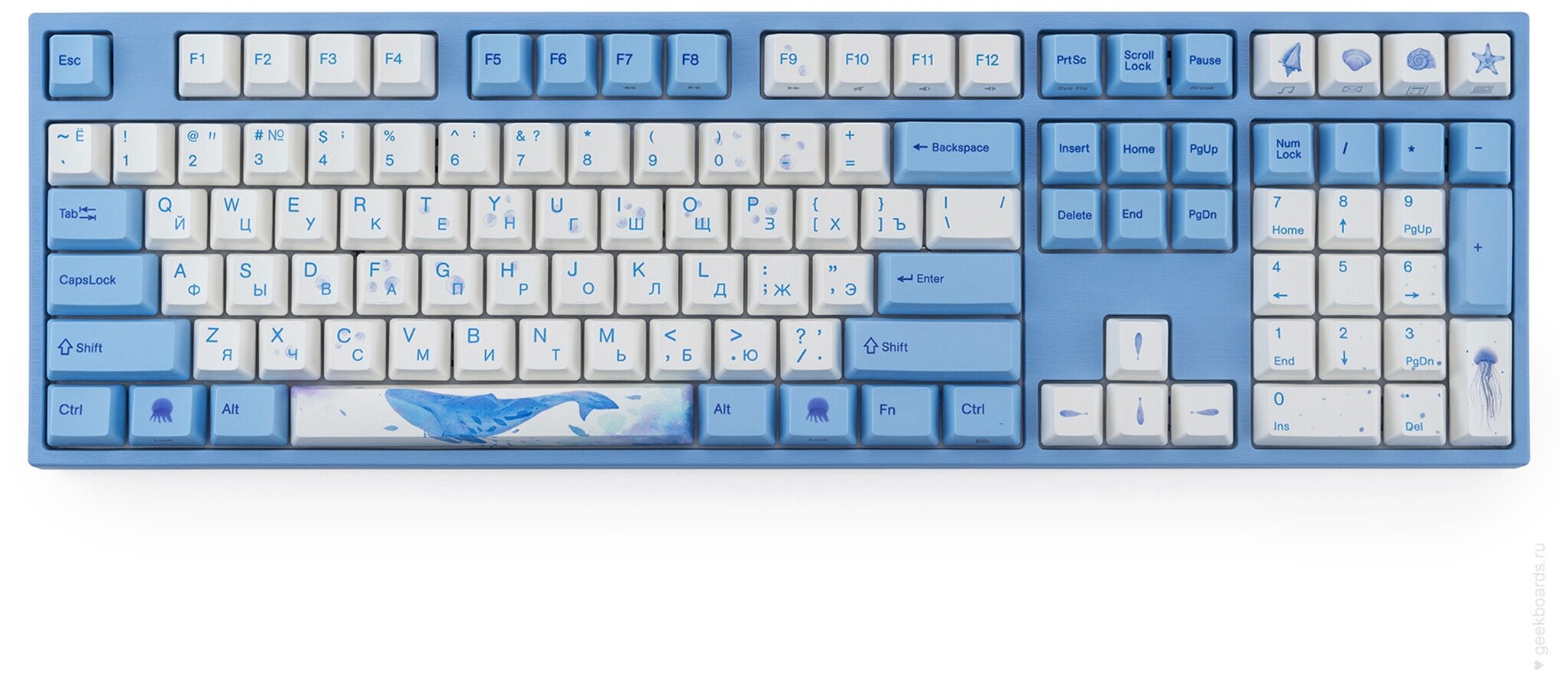 Клавиатура VARMILO MA108M V2 Yakumo, EC Ivy V2,RU (A36A007B1A3A06A008)