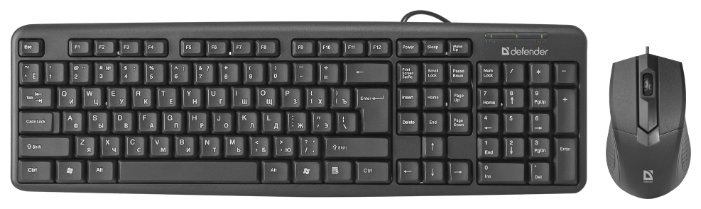 Клавиатура DEFENDER Dakota C-270 RU Black + мышь