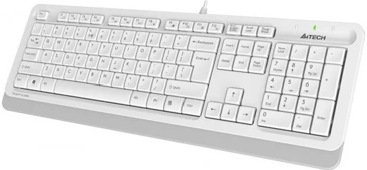 Фотография Клавиатура A4Tech FK-10 WHITE Fstyler USB