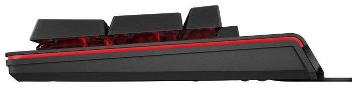 Фотография Клавиатура HP OMEN Encoder 6YW76AA красная