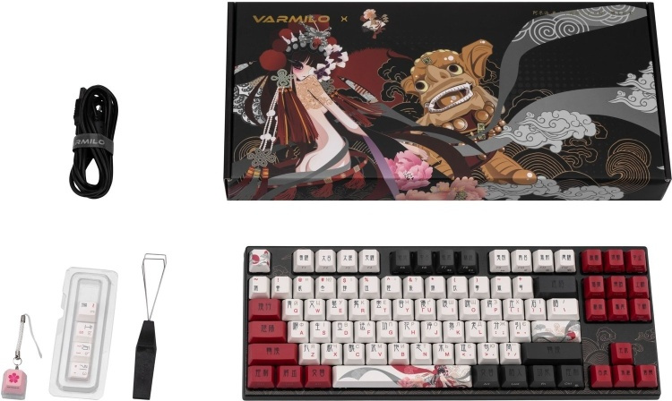 Клавиатура VARMILO VEM87 Beijing Opera EC V2 Sakura (A33A028A9A3A17A025) заказать