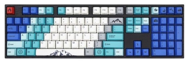 Фотография Клавиатура VARMILO VA108M Summit R2 Cherry MX Blue,RU (VA108MA022A1A2A06A007)