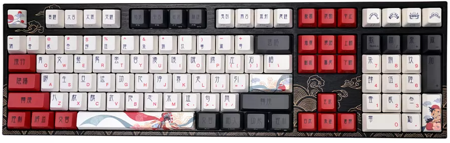 Клавиатура VARMILO VEM108 Beijing Opera EC V2 Rose (A36A028B0A3A17A025)