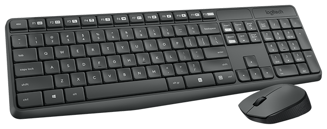 Фото Клавиатура HP 235 WL 1Y4D0AA keyboard combo + мышь