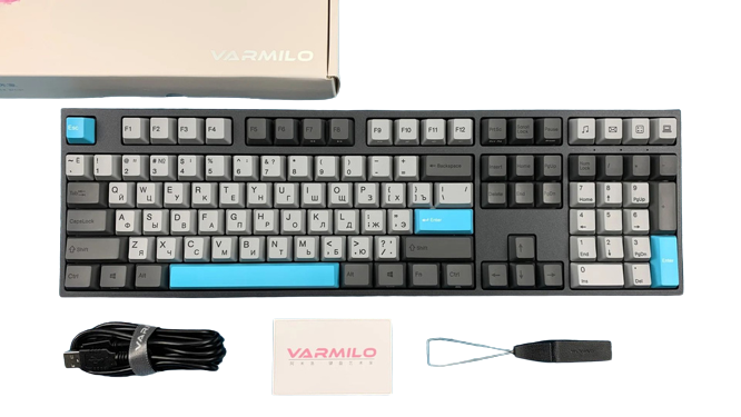 Клавиатура VARMILO Moonlight VEM108 VARMILO EC V2 Sakura A36A023A9A3A06A007