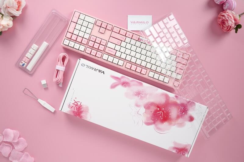 Картинка Клавиатура VARMILO Sakura VEM108 VARMILO EC V2 Sakura A36A042A9A3A06A036