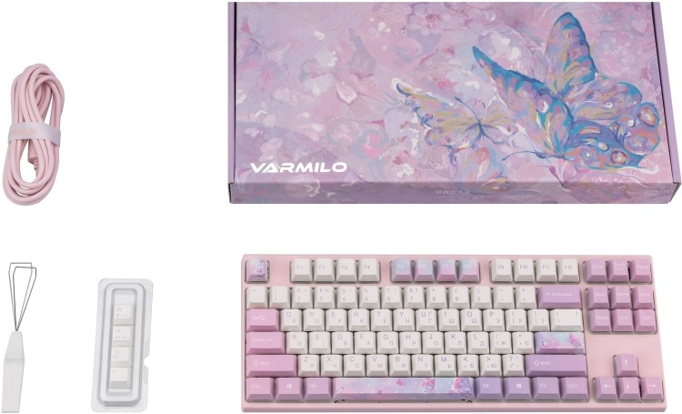 Клавиатура VARMILO VEM87 Dreams On Board EC V2 Jasmine (A33A030D7A3A17A028) заказать