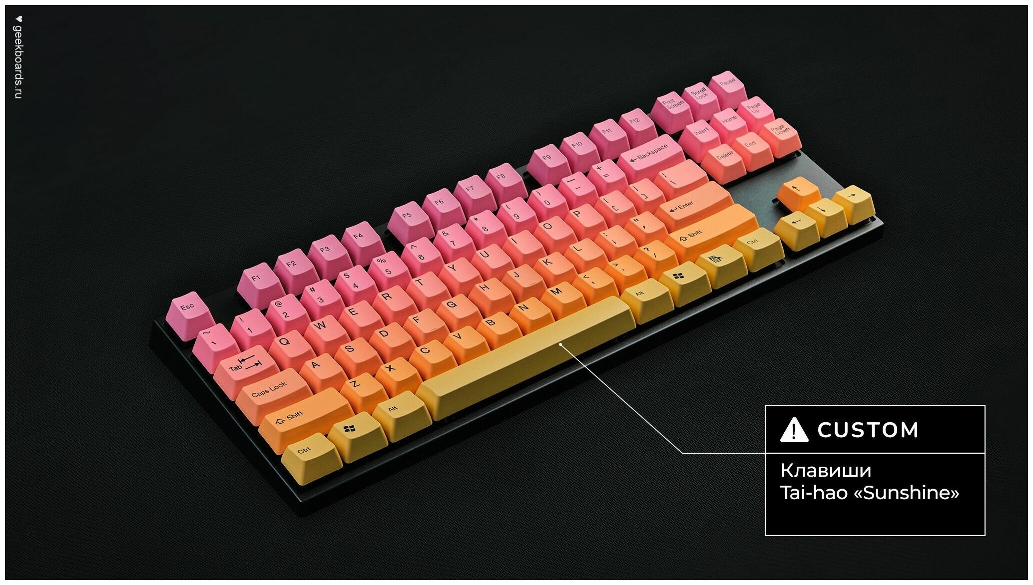 Клавиатура VARMILO MA87M V2 Moonlight, EC Rose V2,RU (A33A023B0A3A06A007) Казахстан