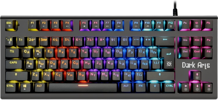 Клавиатура DEFENDER Dark Arts GK-375
