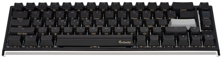 Фотография Клавиатура DUCKY One 2 SF, Cherry Speed Silver, RGB LED, RU, Black-White (DKON1967ST-PRUPDAZT1)