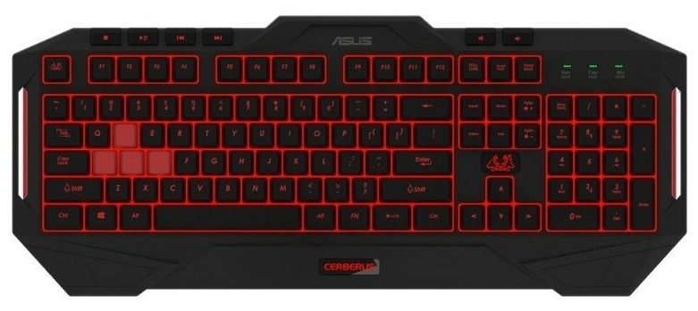 Картинка Клавиатура ASUS CERBERUS KB MKII