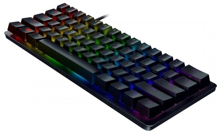 Фотография Клавиатура RAZER Huntsman Mini (Purple Switch) (RZ03-03391500-R3R1)