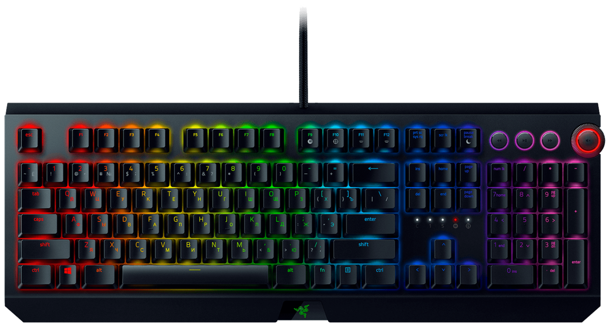 Клавиатура RAZER BlackWidow Elite (Yellow Switch) (RZ03-02622700-R3R1)