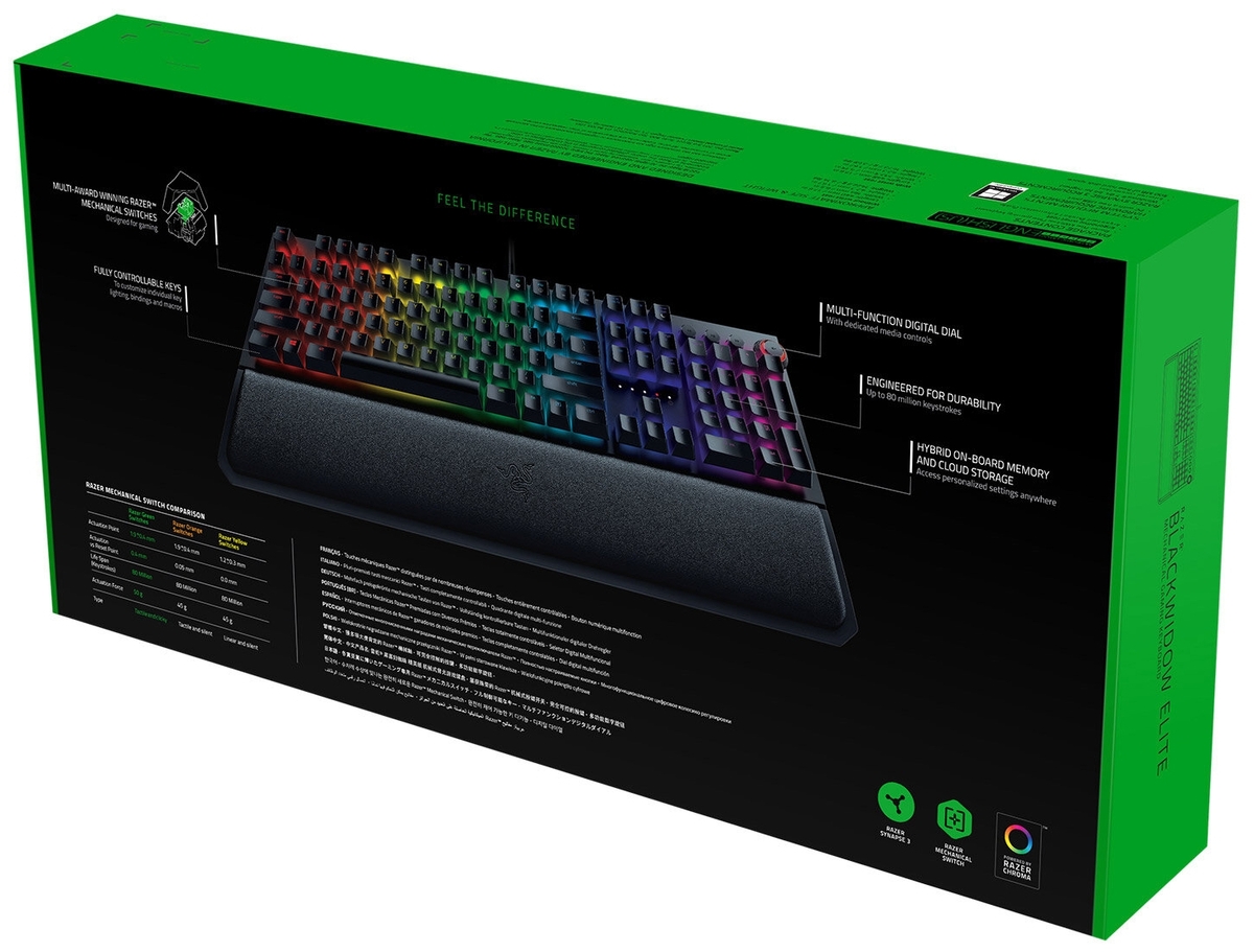 Клавиатура RAZER Blackwidow Lite (Orange Switch) US RZ03-02640100-R3M1 Казахстан