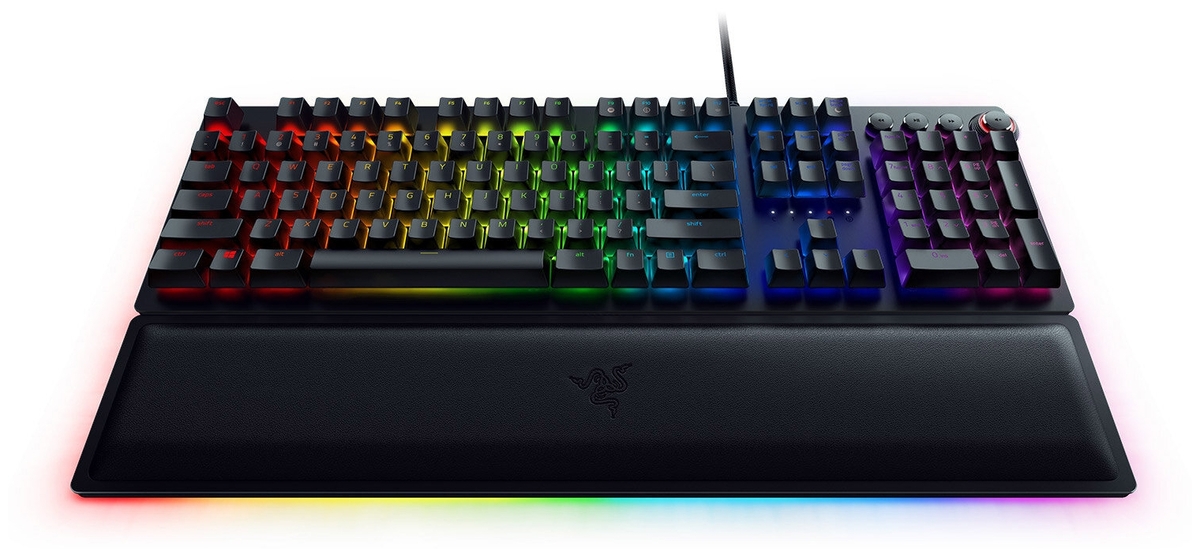 Фотография Клавиатура RAZER Huntsman Elite (Purple Switch) (RZ03-01870700-R3R1)