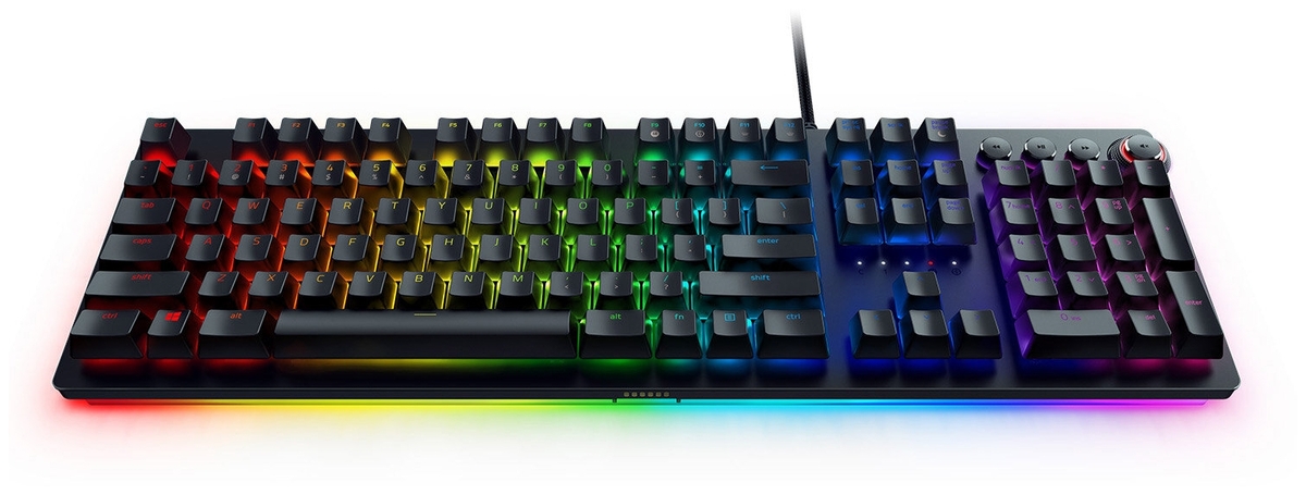 Картинка Клавиатура RAZER Huntsman Elite (Purple Switch) (RZ03-01870700-R3R1)