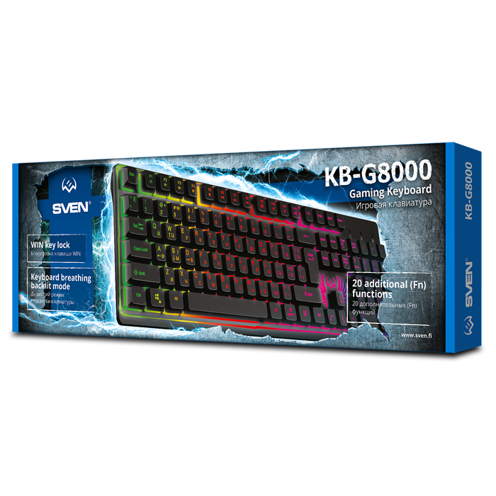 Цена Клавиатура SVEN KB-G8000 (SV-019907)