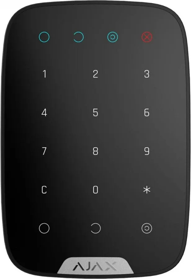 Беспроводная сенсорная клавиатура AJAX KeyPad Black