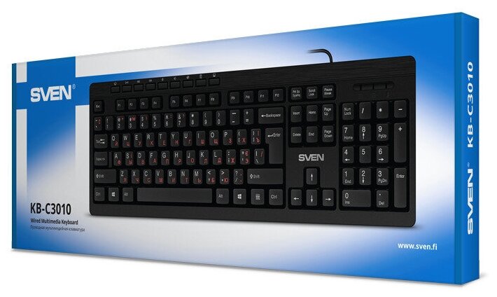 Цена Клавиатура SVEN KB-C3010